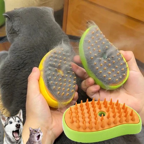 Cat dog steamy brush - dog,