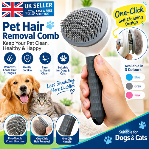 Self cleaning pet grooming - self,