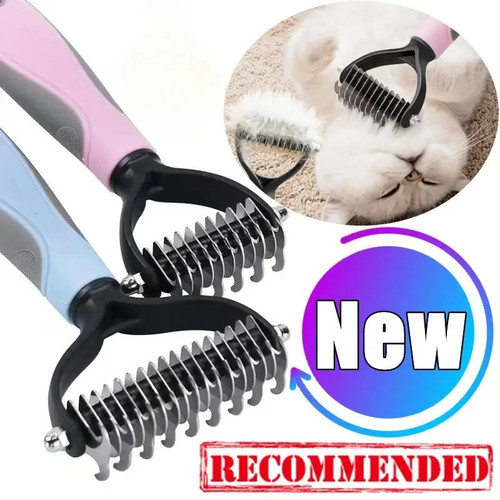 Pet cat dog - cat, comb
