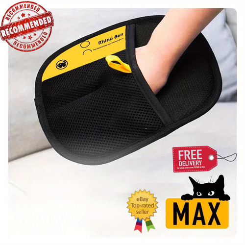 Pet hair removal gloves 2pcs - hair,